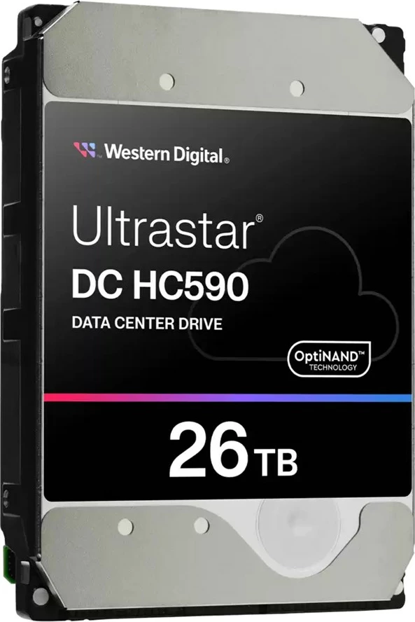 Hard disk Western Digital DC HC590, 26 TB, 7200 RPM, 3.5", SAS