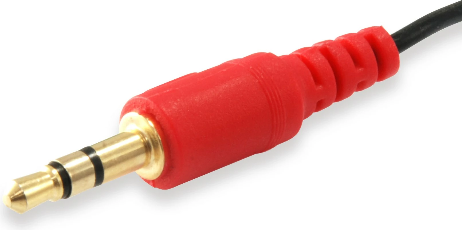 Kabllo audio splitter Equip 3.5mm, 2x3.5mm, 0.13m, e zezë