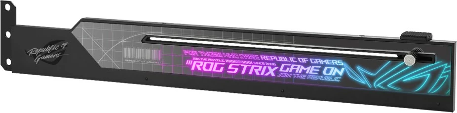 Mbajtëse kartelë grafike ASUS ROG STRIX HOLDER, RGB