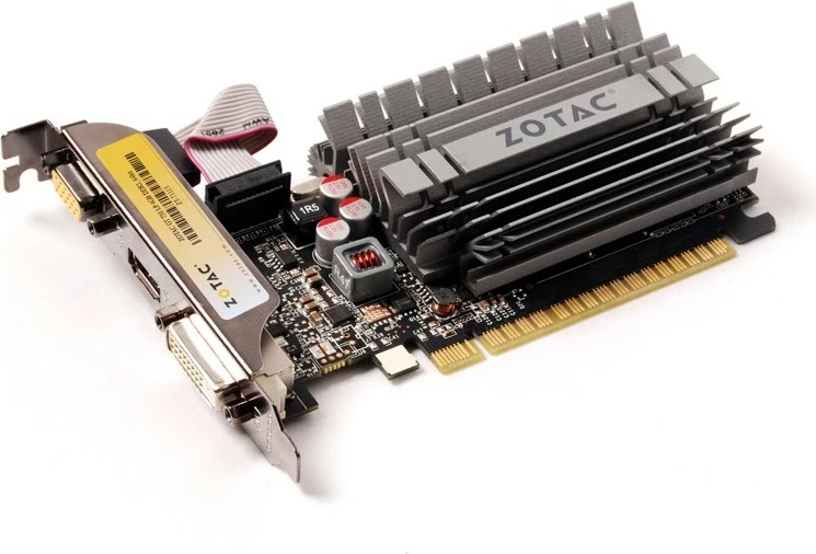 Kartelë grafike Zotac GeForce GT 730, 4 GB, GDDR3, PCI Express x16 2.0, e zezë/gri/argjendtë