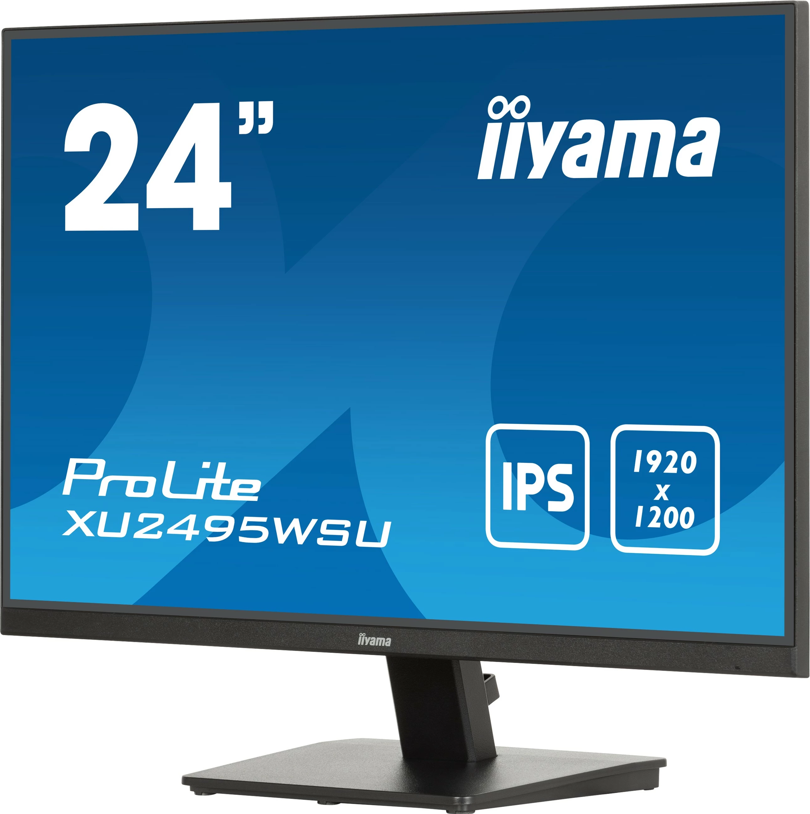 Monitor iiyama ProLite XU2495WSU-B7, 24", 4K Ultra HD, LED, e zezë