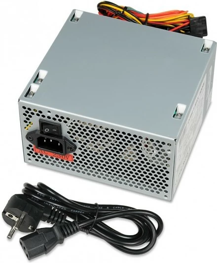 Kasë furnizimi iBOX CUBE II, 500 W, 12 cm fan, ATX, Gri