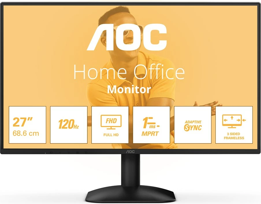 Monitor AOC 27B31H, 27", Full HD, 120Hz, i zi