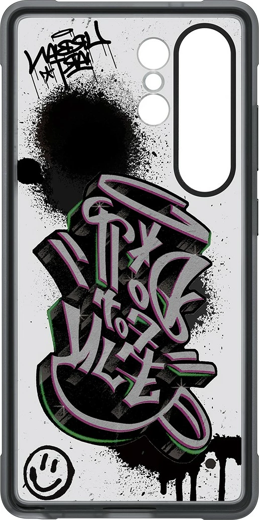 Mbështjellës Samsung EF-JS938, Galaxy S25 Ultra, 17.5 cm (6.9"), Ngjyrë e zezë, Shumëngjyrësh