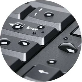 Tastierë wireless Kensington Pro Fit Ergo K75401WW, NL layout, 2.4 GHz & Bluetooth, ergonomike me mbështetëse kyçesh, e zezë