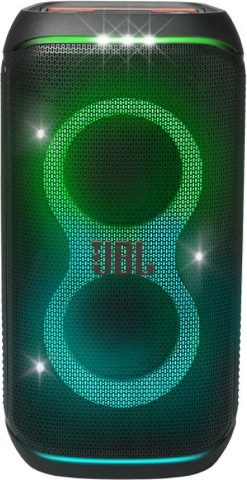Altoparlant JBL PartyBox Club 120 portabël Bluetooth, drita LED, hyrje mikrofon/kitarë, dorezë palosëse, bateri e zëvendësueshme, IPX4, deri 12 orë, e zezë
