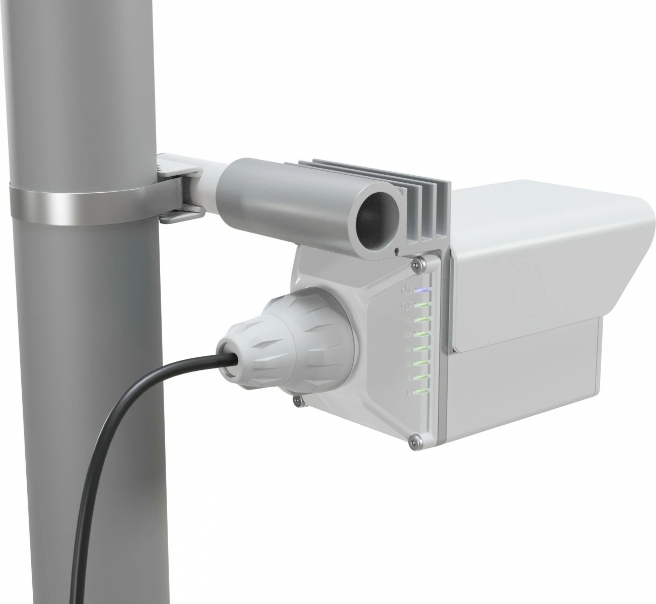 Antena CPE MikroTik Cube 60Pro ac CUBEG-5AC60AY, 60 GHz 802.11ay PTP deri 2.4 km, PoE, RJ-45, 433 Mbit/s, e bardhë