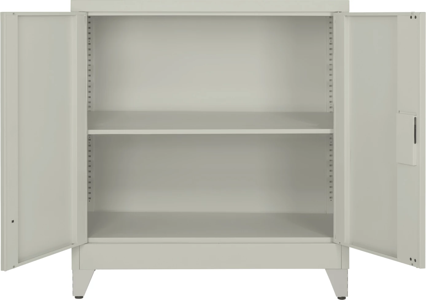 Dollap metalik, ngjyrë gri e lehtë, FH11980, 90x40x100 cm