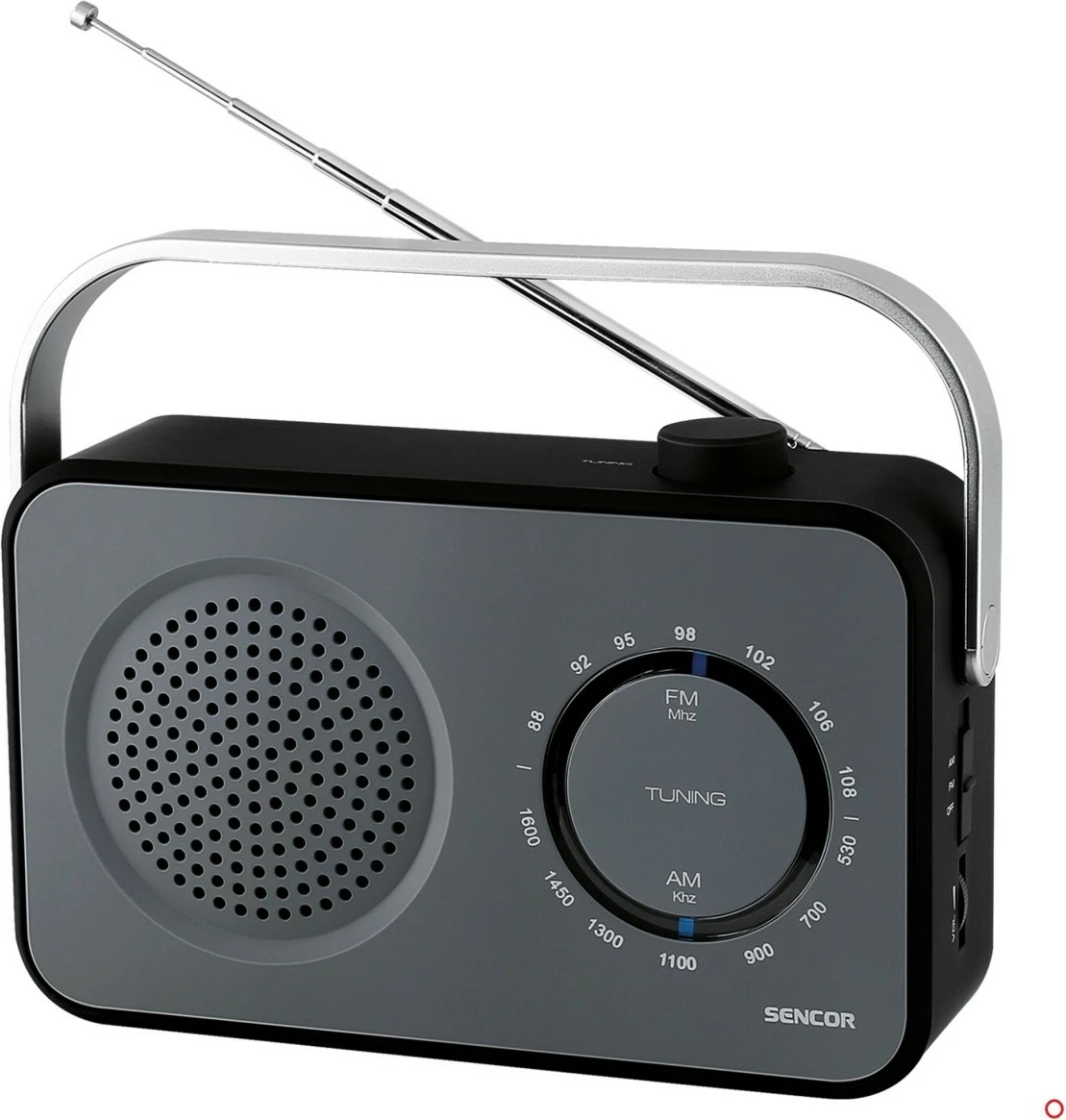 Radio Sencor SRD 2100B, FM/AM, Mono, e zezë/graffiti