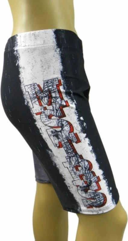 Pantallona sportive për meshkuj Masters, Stm-Warrior, të zeza me gri