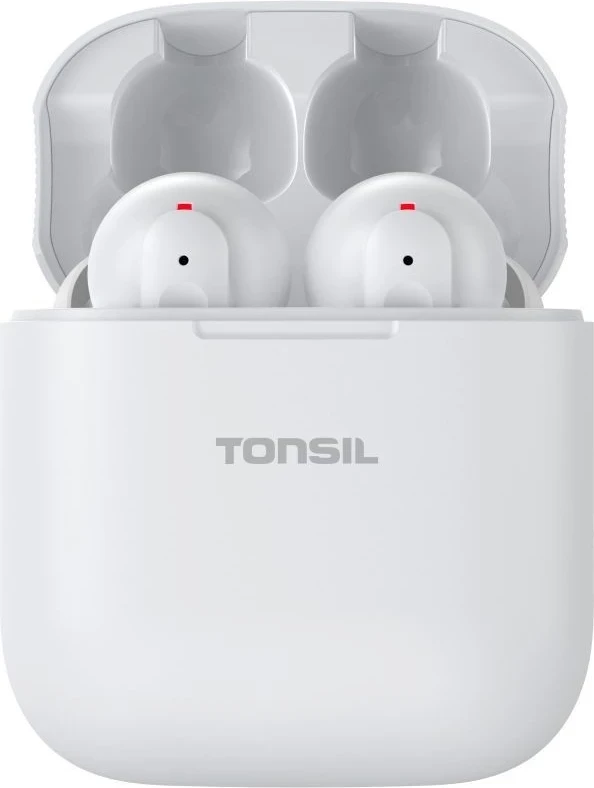 Kufje pa tela Tonsil T55BT, me ANC, bardhë