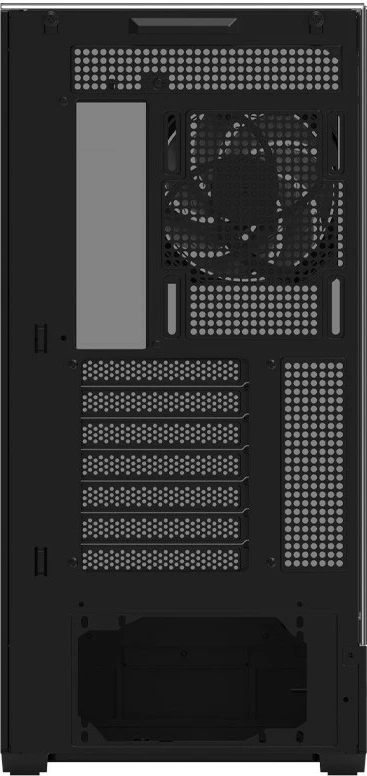 Kasë, Zalman, P40 Prism Plus, midi tower ATX, 4x 120mm ARGB, xham i temperuar 3-ana, USB-C, e zezë