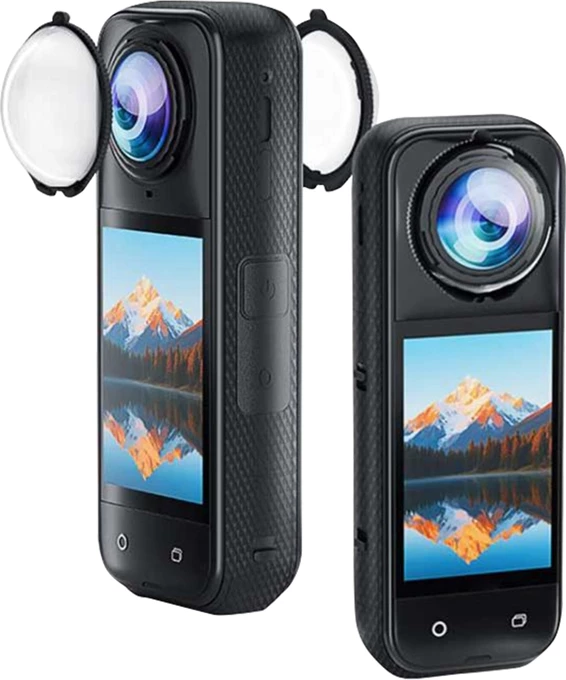 Mbrojtëse lenteje Puluz PU749T për Insta360 X5, set 2 copë, Transparent