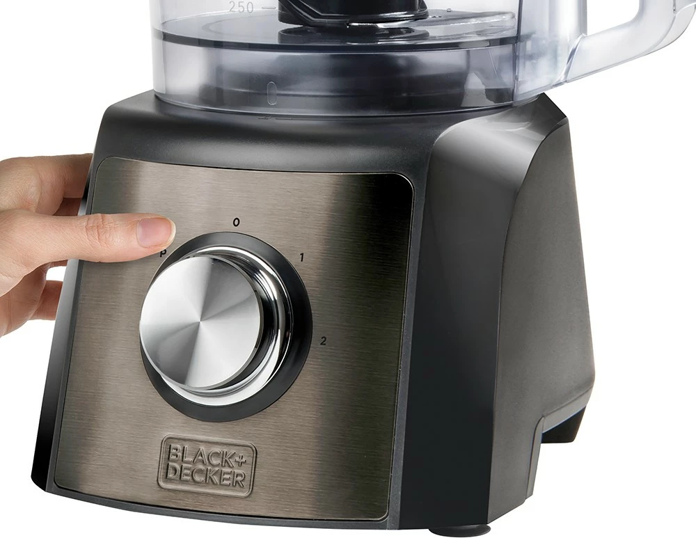 Robot kuzhine BLACK & DECKER BXFPA1200, 1.5L, 1200W, Argjendtë/Zi