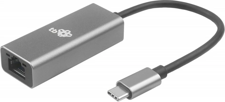 Adapter USB C në RJ45 TB AKTBXKAUCMRJ45G, Gri