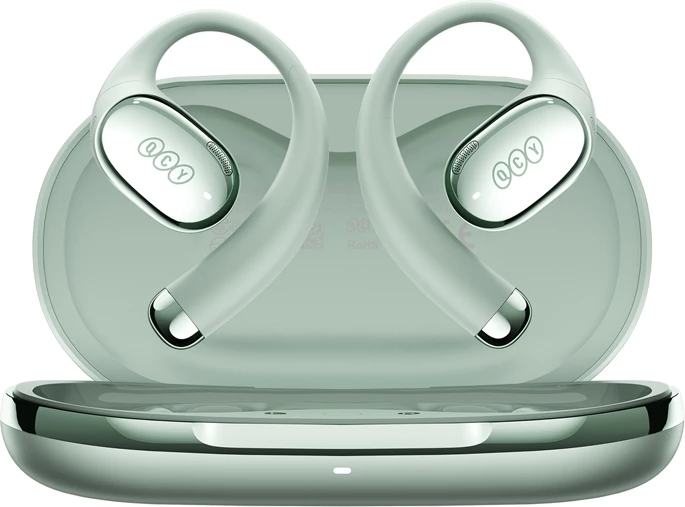 Kufje QCY Crossky R70 TWS, pa tela, me mikrofon, e gjelbër