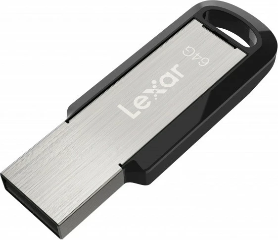 Pendrive Lexar JumpDrive M400 64GB, USB 3.0, zi/argjendtë