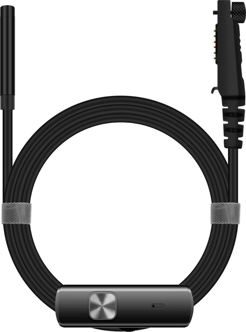 Kamerë endoskopike Ulefone UF-EC me kabllo të përforcuar 2m, IP67, e zezë, me aksesorë