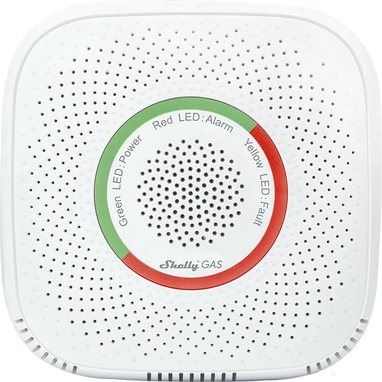Detektor gazi Shelly GAS, Wi-Fi, 70 dB, i bardhë