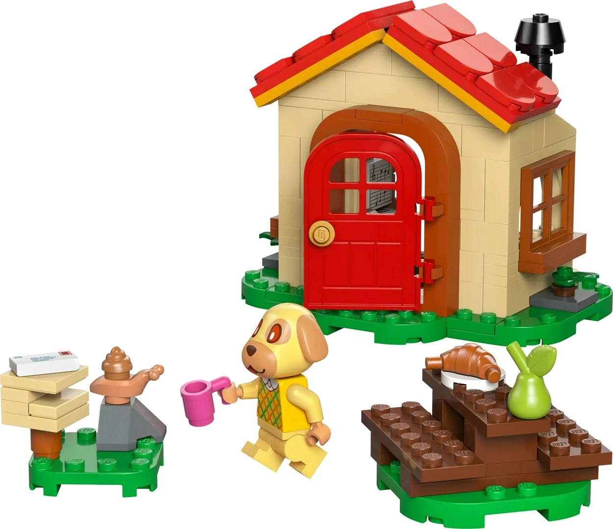 Set LEGO Animal Crossing Goldie's Cosy House 77058, 149 pjesë