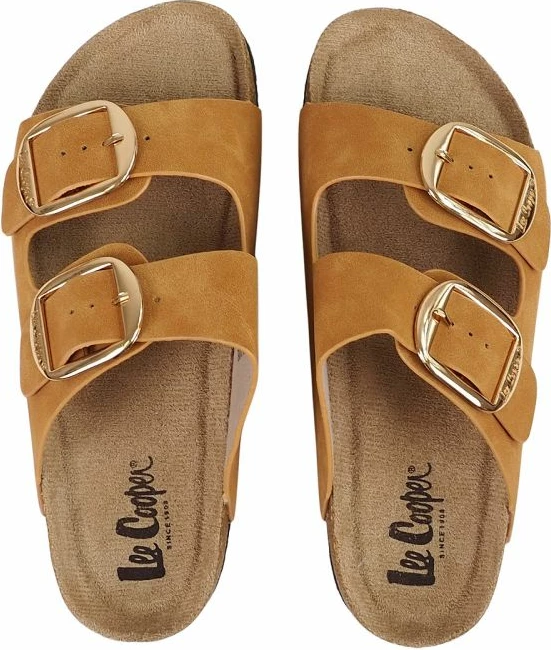 Slides për femra Lee Cooper, kafe