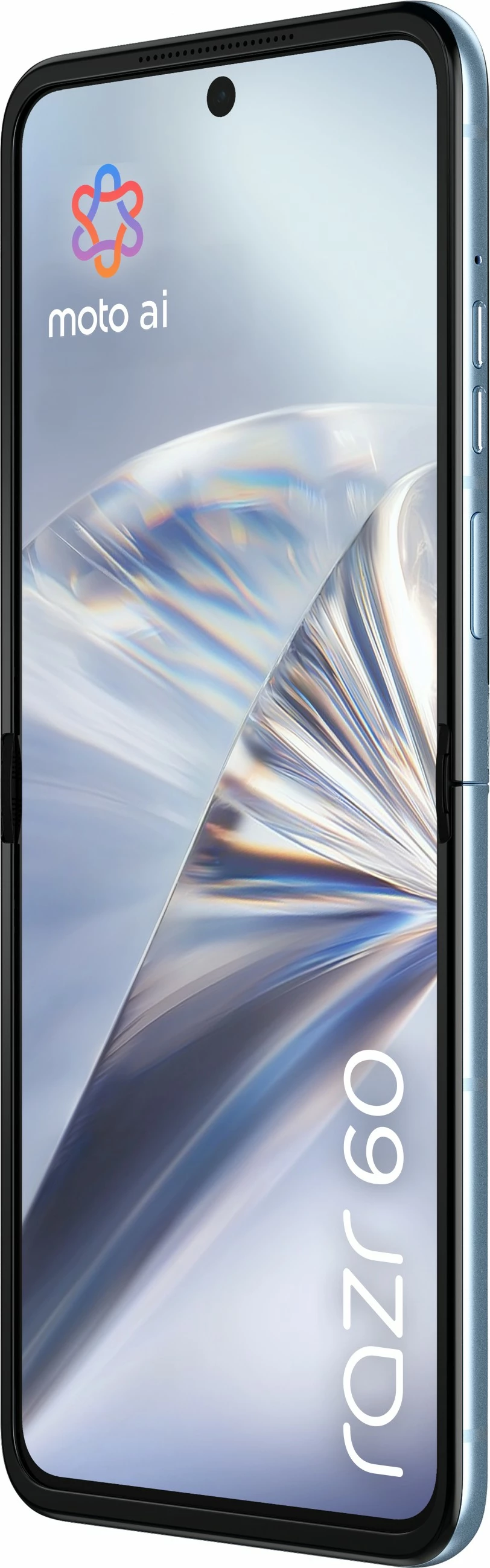 Celular Motorola razr60 + kufje Buds Loop, Swarovski Edition, blu