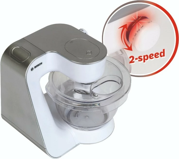 Robot kuzhine lodër, Klein, 9234, 2 shpejtësi, drita dhe zë, licencë Bosch, 3+ vjeç, me bateri, argjendtë