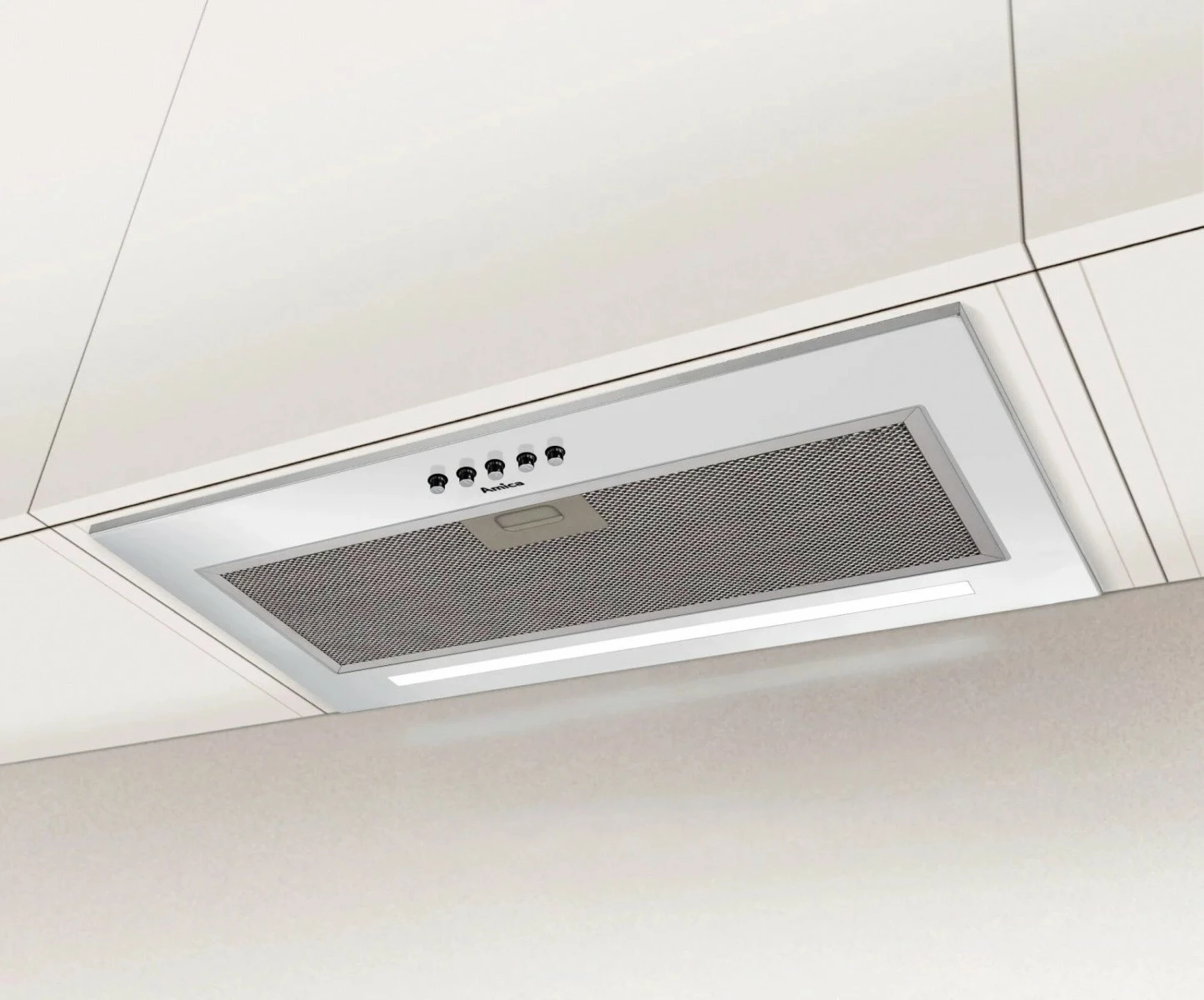 Aspirator kuzhine Amica OMC6271W, i bardhë, 55 cm