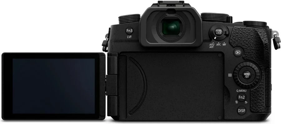 Kamerë pa pasqyrë Panasonic LUMIX G97 me objektiv VARIO 12-60mm F/3.5-5.6, e zezë