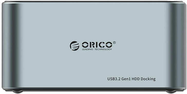 Kasë Orico 6656C3-C-EU-GY-BP-IP për 2.5"/3.5" HDD/SSD, 5Gbps, USB-C në USB-C/A, funksion klonimi, e zezë