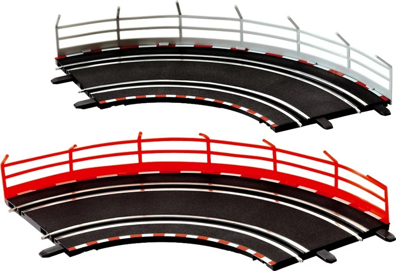 Pista lojërash Carrera 20061651, për fëmijë 6 vjeç e lart, ngjyra e zezë, e kuqe, e bardhë