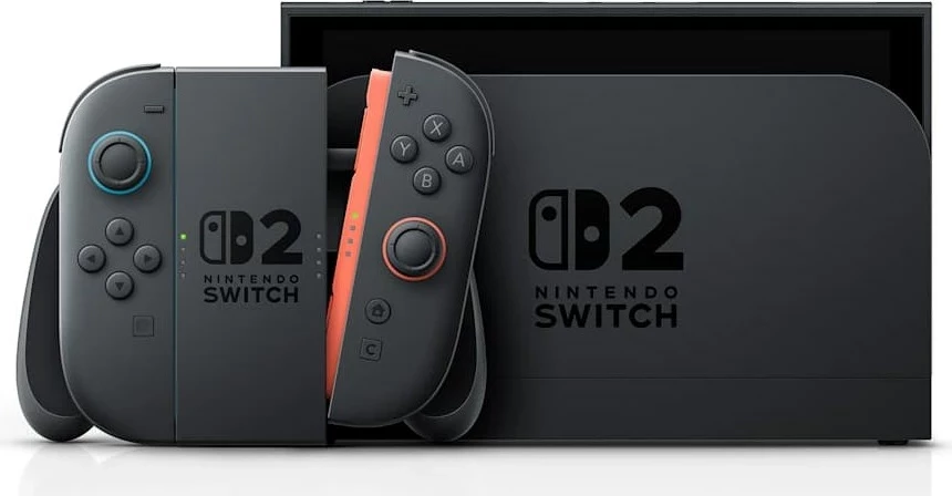 Konzolë portabile Nintendo Switch 2 me Mario Kart World, 256 GB, Ekran 7.9", e zezë