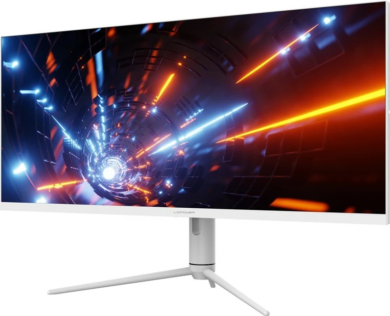 Monitor LC-Power LC-M40-UWQHD-144, 40 inç, IPS, 3440x1440, FreeSync, bardhë