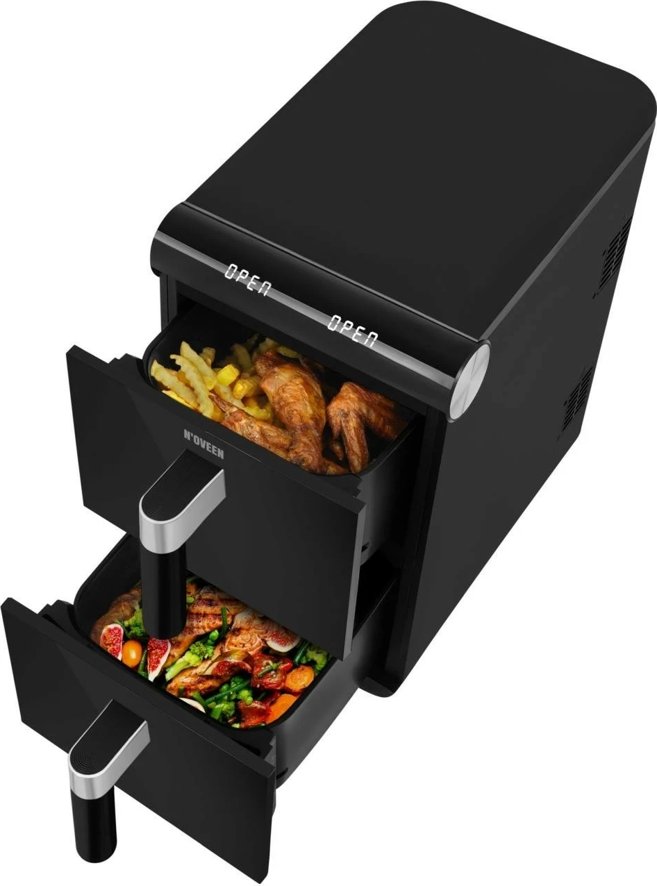 Fryer pa yndyrë N'OVEEN X-LINE AF5050, 11L, 1700W, 13 programe, e zezë