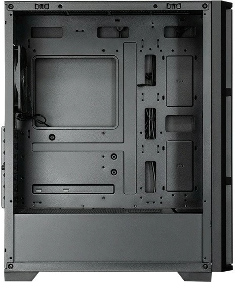 Kasë Chieftec AS-02B-TG-OP Midi Tower, e zezë