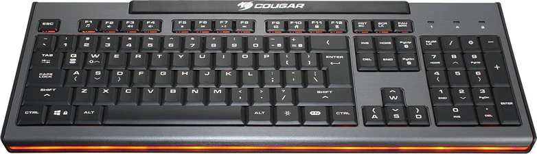 Tastierë gaming Cougar 200K, swiss layout, e zezë