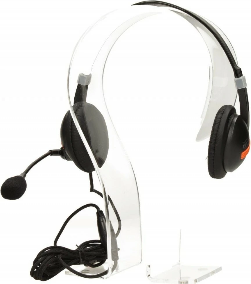 Kufje Natec Drone NSL-0294 me mikrofon, me kabllo, të zeza