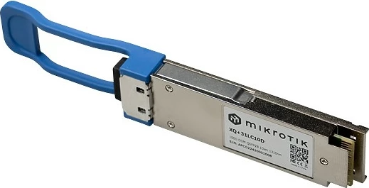 Modul optik MikroTik XQ+31LC10D, 100000 Mbit/s, QSFP28, LC, 10000 m