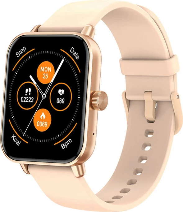 Smartwatch Colmi P81, 1.9", Bluetooth, IP68, Gold
