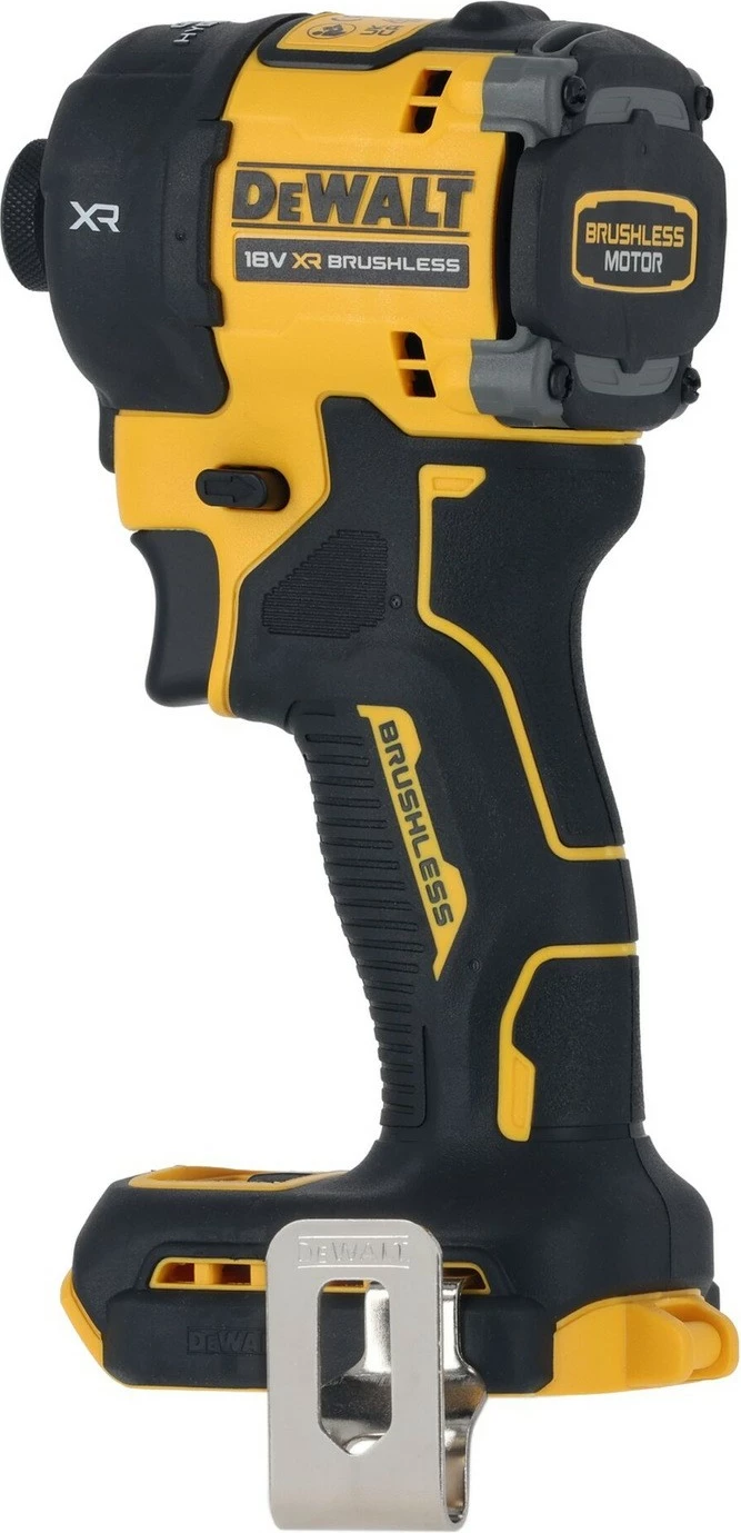 Çelës goditës DeWALT 18V, 1/4", me bateri, zi-verdhë