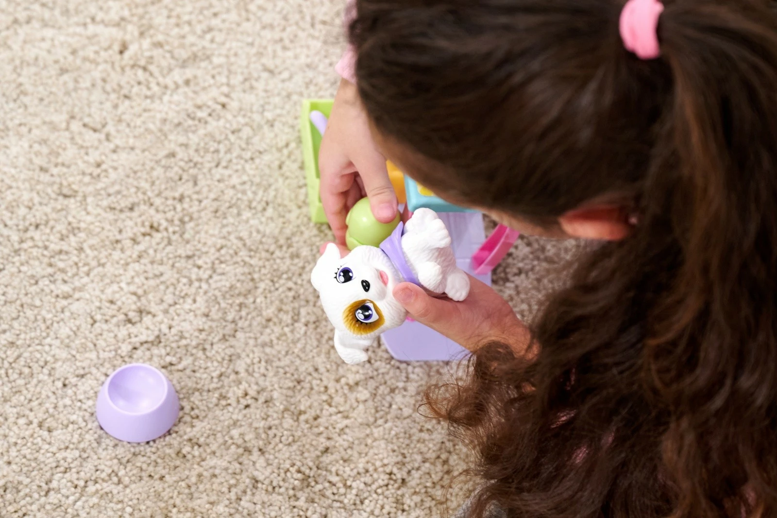 Set lodrash Pamper Petz House me qen, Simba, 16 cm, me aksesorë