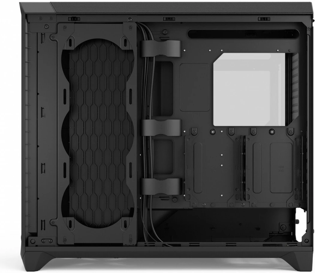 Kasë Fractal Design Meshify 3 XL, Tower, RGB, Black, Tempered Glass