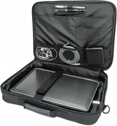 Çantë laptop MANHATTAN Cambridge Clamshell 15.6 inch, e zezë