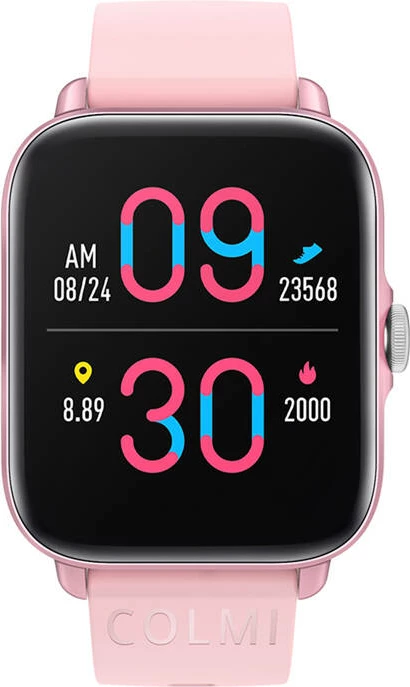 Smartwatch Colmi P28 Plus, 1.69", IP67, Rozë