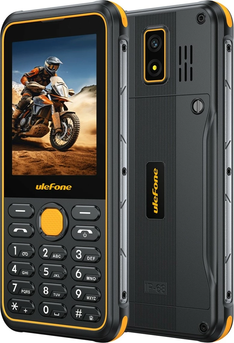 Telefon i thjeshtë Ulefone Armor Mini 4 LTE, 128 MB, 64 MB RAM, Dual SIM, i zi