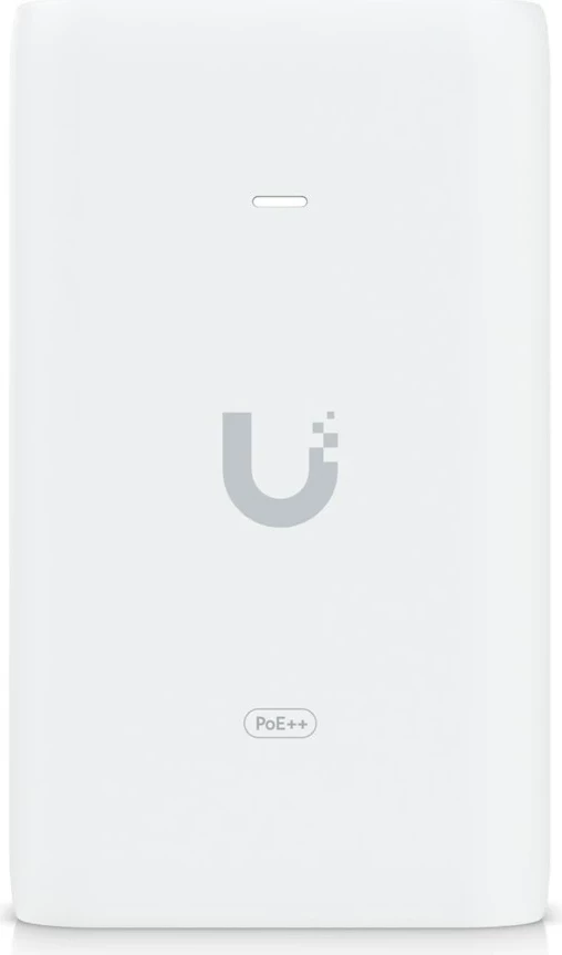 PoE furnizues Ubiquiti UISP U-PoE++, Gigabit Ethernet, 48 V, Bardhë