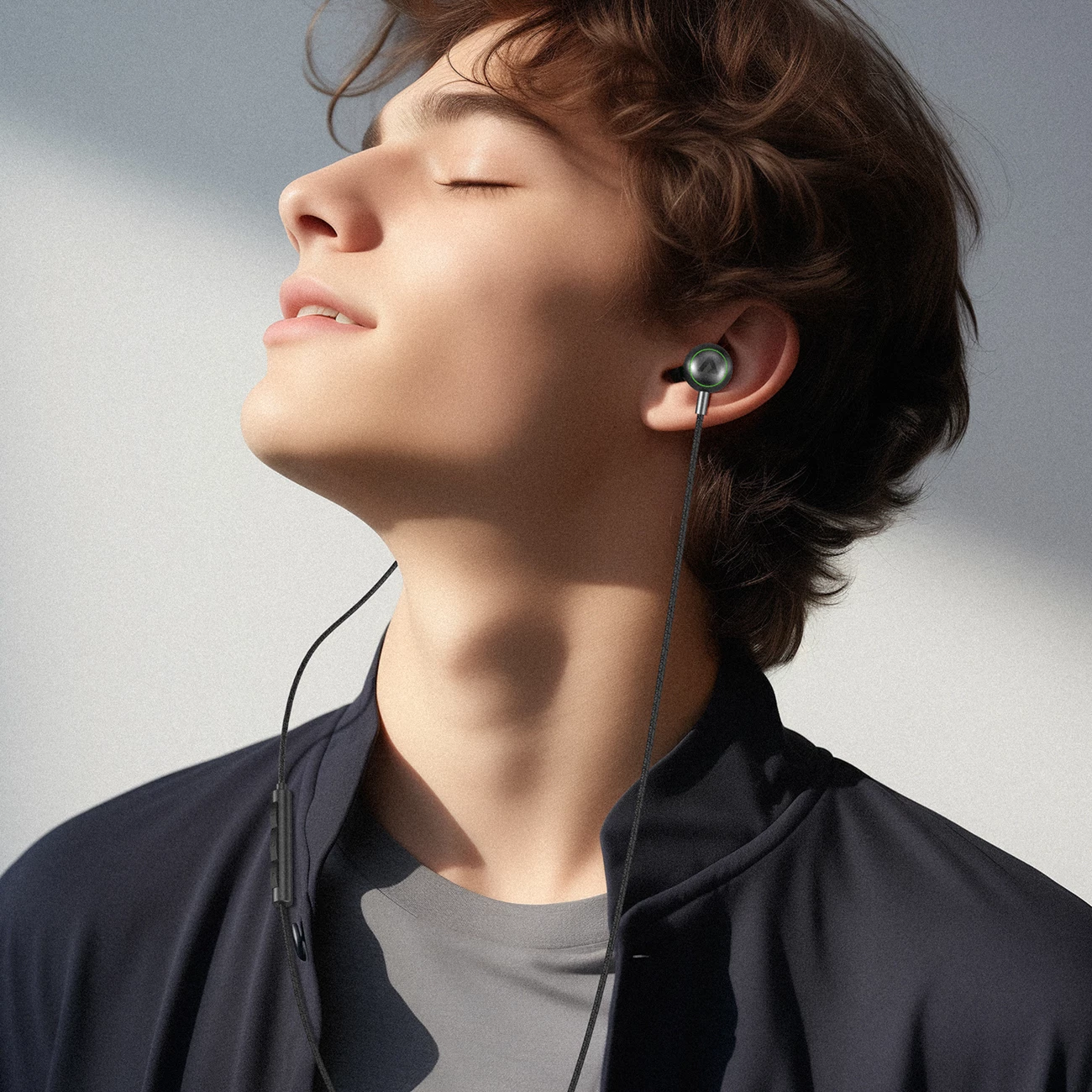 Kufje Acefast L5 me tela, USB-C, 1.2m, Zeza