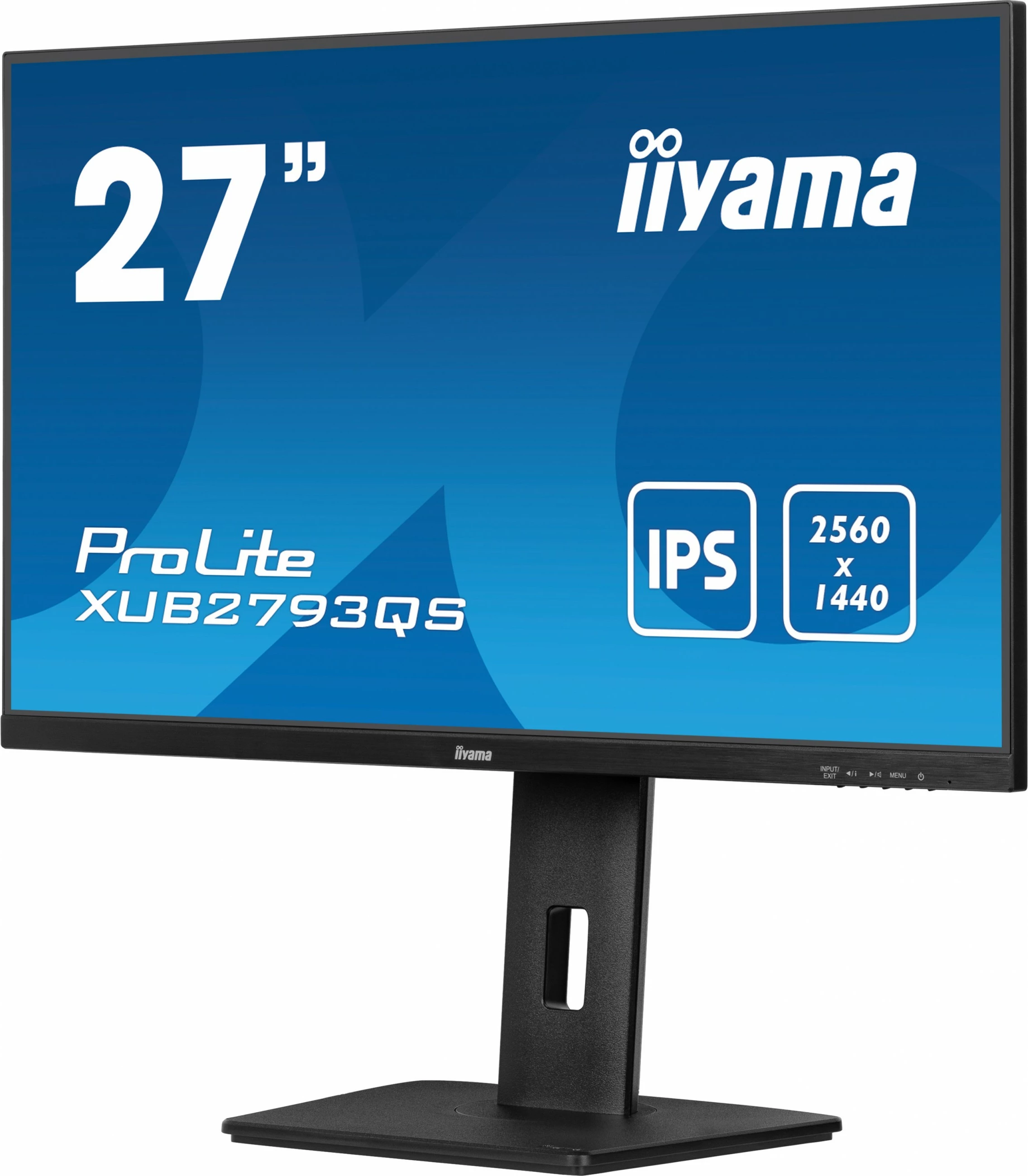 Monitor iiyama ProLite XUB2793QS-B7, 27", Quad HD, LED, i zi