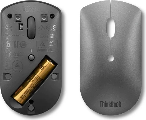 Maus Lenovo ThinkBook Bluetooth Silent 4Y50X88824, Gri