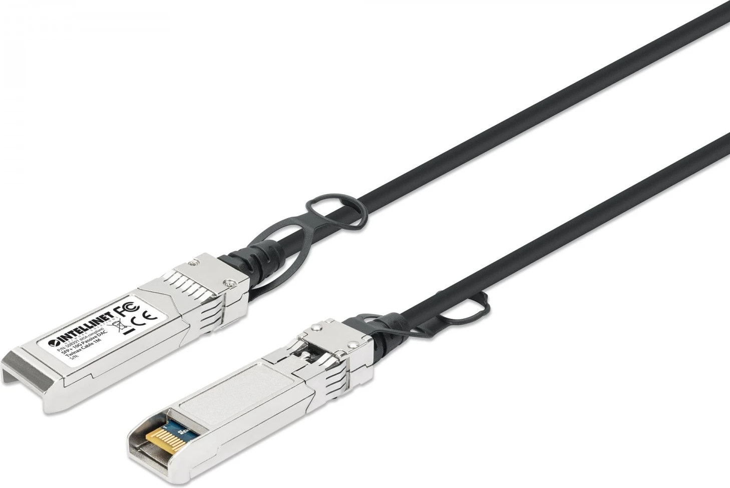 Kabllo Lidhëse Intellinet 508391 Twinax SFP+ 10G DAC, pasive, 1m, e zezë